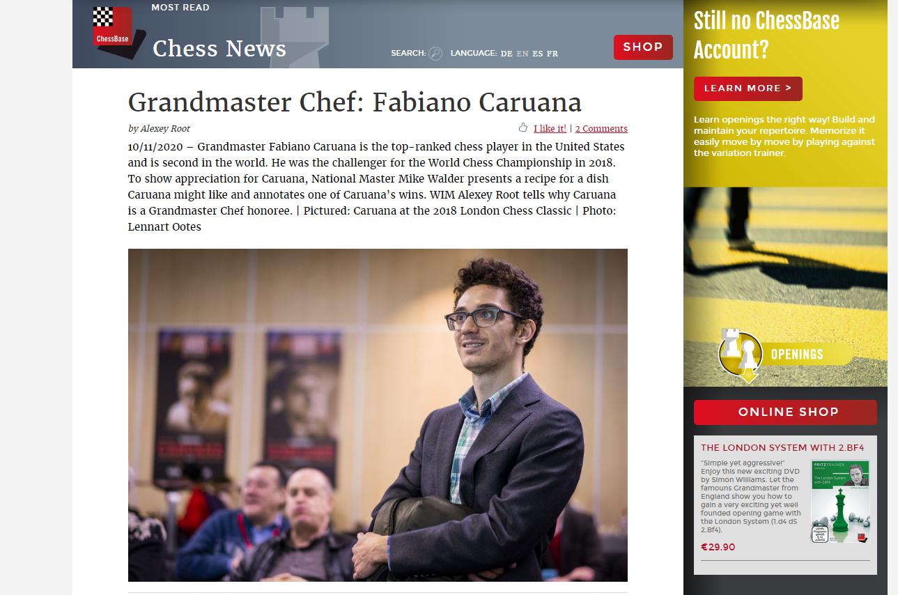 Photo of Grandmaster Chef: Fabiano <b>Caruana</b>